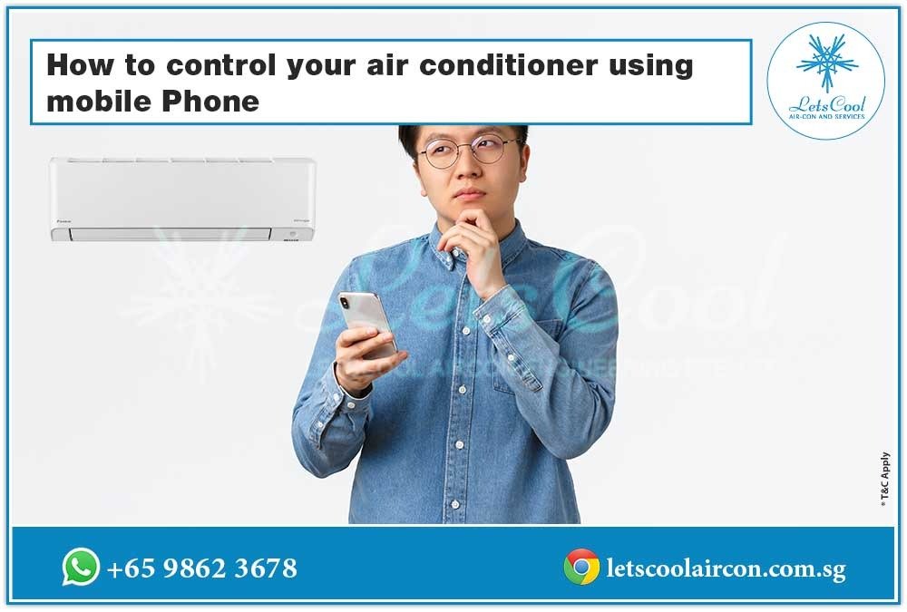 How to control your air conditioner using mobile Phone