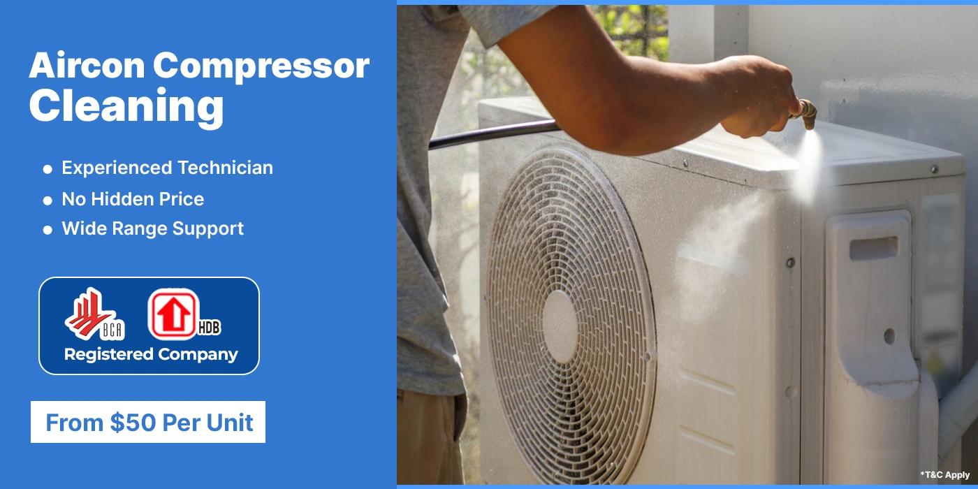Aircon Compressor cleaning