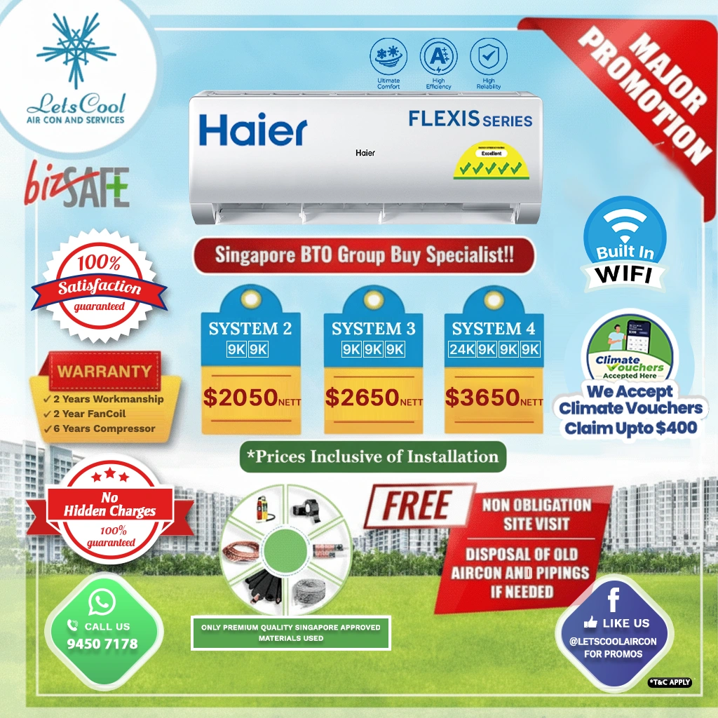 Haier aircon promotion