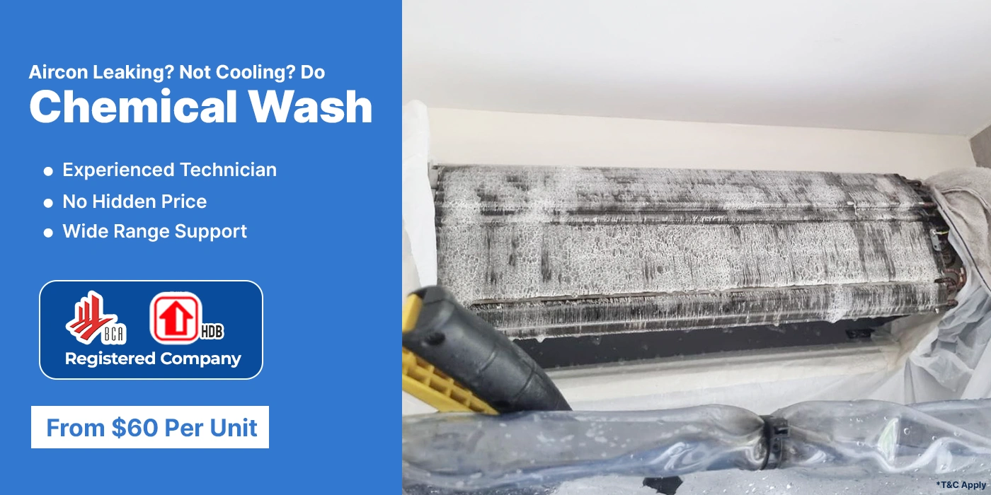 Aircon Chemical wash service