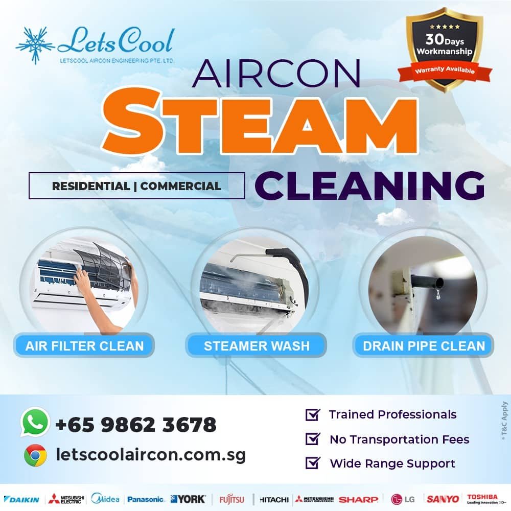 Aircon steam wash