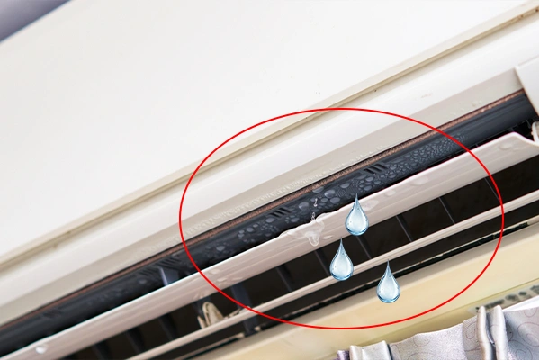 Aircon water leaking