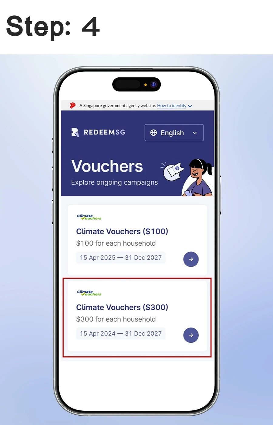 climate voucher step 4